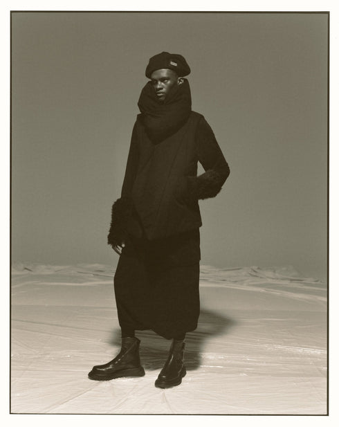 JULIUS 847VEM1 Black / Covered Vests